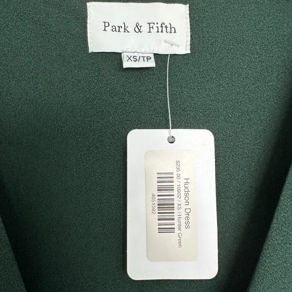 Park & Fifth Hudson Dress Hunter Green - Picture 3 of 5